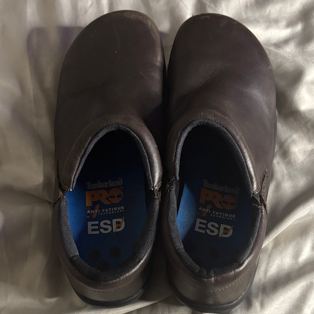 Timberland PRO Dark Brown Slip-On Loafers